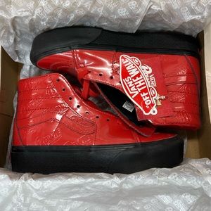 NWT Limited Edition Vans x David Bowie Sk8-Hi Platform Size 4.5/Women's 6